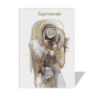 zaproszenia ślubne ,zawiadomienia GOTOWE wykropkowane a7