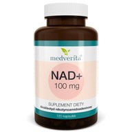 Medverita NAD+ 100 mg Dinukleotyd Nikotynoamidoadeninowy - 120 kapsułek