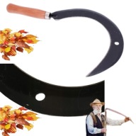 SIERP GŁADKI RĘCZNY KOSA RĘCZNA 36 cm