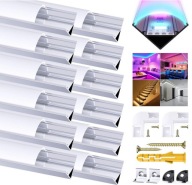 Profil Aluminiowy W Kształcie Litery V Do Taśm LED Do 12 Mm 20 x 1 M k318