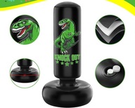 Dmuchany Worek treningowy bokserski Knock Out dla dzieci 165cm + Rękawice