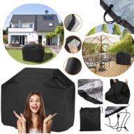 POKROWIEC NA GRILL GAZOWY WODOODPORNY OSŁONA 145x61x117 CM UV OXFORD