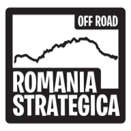 Naklejka ROMANIA STRATEGICA trasa rumunia na auto motocykl wodoodporna
