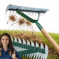 AERATOR WERTYKULATOR RĘCZNY DO TRAWNIKA NAPOWIETRZACZ TRAWY BEZ TRZONKA