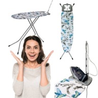 DESKA DO PRASOWANIA LEKKA STABILNA RORETS 108 CM X 32 CM PRIMERA Z ANTENKĄ