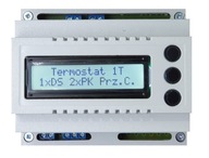 Termostat 1 Kanał z Przerywaczem 2 przekaźniki Regulowane Czasy