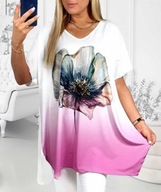 DUŻA BLUZKA-TUNIKA--PLUS SIZE----50,52,54,56-2xl, 3xl,4xl,5xl,6xl-