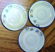 Talerzyki pod filiżanki 3 szt.