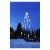 Łańcuch świetlny LED na maszt flagowy 10 m | 440 diod LED wyłącznik czasowy