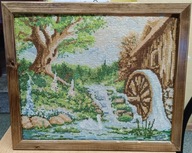 72. Obraz haft krzyżykowy