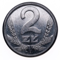 2 złote 1990 | Destrukt - podwójny otok, niedobity napis legendy | 0050/25