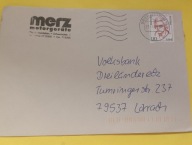 Niemcy.Koperta reklamowa. Metz motorgerate.02908