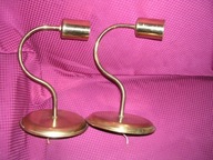 Kinkiety 2 szt z mosiądzu - do ozdobnych żarówek