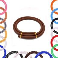 Wąż Silikonowy Miękki do Fajki Wodnej Shishy – Brązowy