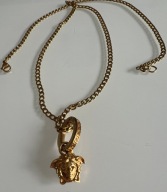 Naszyjnik firmy Versace meduza