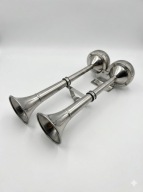 KLAKSON PNEUMATYCZNY TRĄBKA FANFARA GŁOŚNY SYGNAŁ 600dB TIR SAMOCHÓD 12V