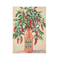 „Tabasco Plant” – Vintage Plakat Kuchenny
