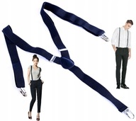 New Yorker SZELKI DO SPODNI MĘSKIE DAMSKIE Y CZARNE UNISEX