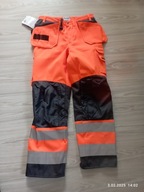 spodnie robocze monterskie odblaskowe Fristads rozmiar 52 nowe