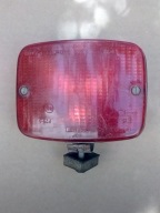 Lampa czerwona z okresu PRL