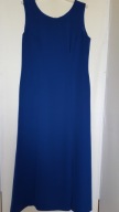 sukienka szafirowa maxi