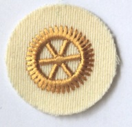 Naszywka Volksmarine DDR ofic. spec, techniczny