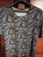 Bluzka 48 50 koszula połysk jak nowa