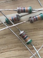 4x Rezystor 120 kOhm, 0,5%, 0,25 W