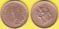 RODEZJA 1 CENT 1972 r.