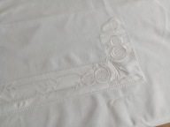 POSZWA BAWEŁNIANA HAFTOWANA 191 / 130 cm.