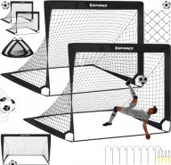 X2 BRAMKA PIŁKARSKA DLA DZIECI SKŁADANA OGRODOWA TRENINGOWA PRZENOŚNA 120cm