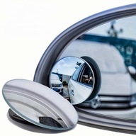 Szerokokątne lusterka martwego punktu 2 x 360° - Regulowane - DO SAMOCHODU