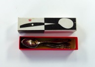 Łyżeczki do mokki Hefra- wz. Amerykański | sztućce plater PRL komplet