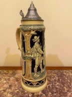 Kufel kolekcjonerski, gigant, 2,5 l. antyk.