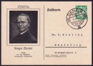 1939 Gregor Mendel kartka Cp 62B/24