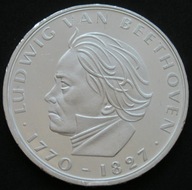Niemcy 5 marek 1970 - Ludwig van Beethoven - srebro