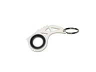 Breloczek Keyrambit Spinner biały
