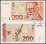 BNA - NIEMCY RFN 200 Marek 1989 AD 6530437 L1 # P42 # BARDZO RZADKI # VF