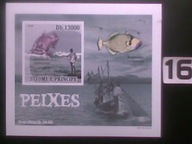 Ryby , wędkarstwo , Wyspy Św. Tomasza i Książęca , MNH cięty