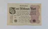55 - stare Niemcy - 2 MILIONY MARK 1923