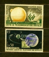 FRANCJA** Satelita telekomunikacyjny Mi 1413-14