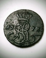 GROSZ STANISŁAW A. PONIATOWSKI 1773r. x 2 MONETY