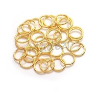 Kółeczka montażowe 6mm Złote Gold