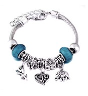 BRANSOLETKA DAMSKA MODUŁOWA BEADS CHARMS MURANO