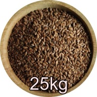 Len brązowy 25kg Siemię lniane Polska uprawa Naturalny od Rolnika