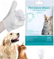 RĘKAWICA CHUSTECZKI DO MYCIA PSA KOTA CZYSZCZENIA PIELĘGNACJI Z BALSAMEM