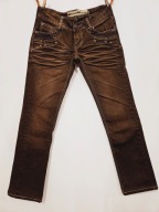 Eagame jeans spodnie przecierane haft skrzydła r. 32 wzrost ok 146cm L25