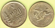 LITWA 20 CENTU 1925 r.