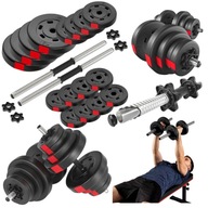 ZESTAW HANTLI HANTLE BITUMICZNE REGULOWANE 2x 20 kg HOP-SPORT