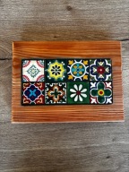 Deska do serwowania przekąsek serów handmade prezent drewniana